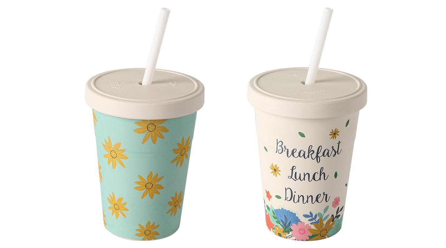 bamboo fiber eco environmental straw cup