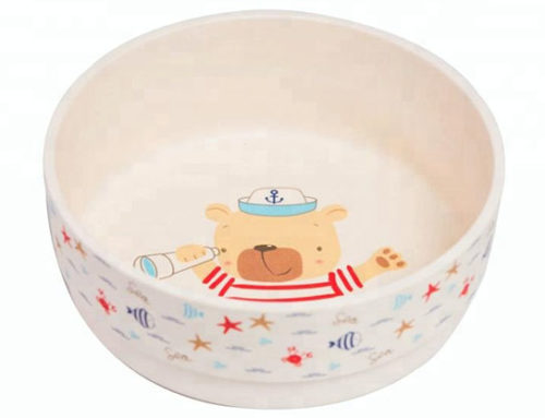 Eco Friendly Bamboo Fiber Kids Bowls