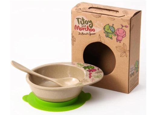 Rice Husk Nature Children’s Small Soup Bowls