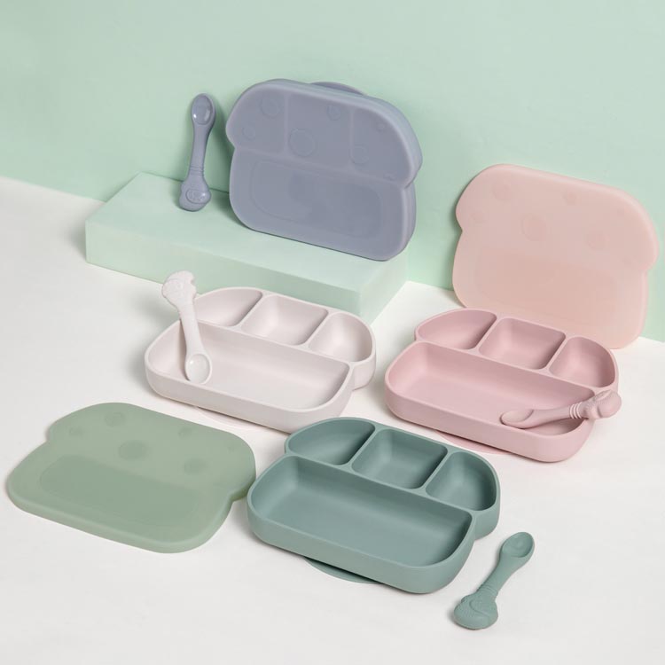 silicone weaning plate